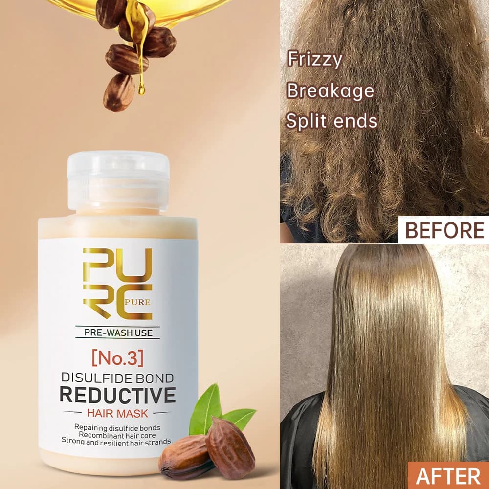 PURC keratin hair mask tube — image 1