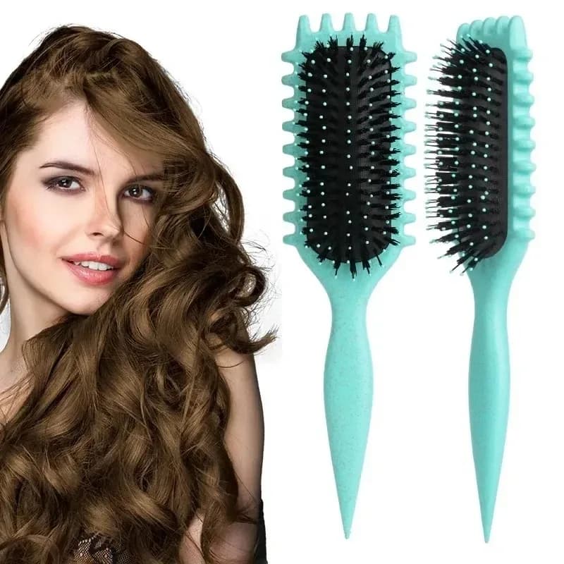Salon curly hair styling brush — image 6
