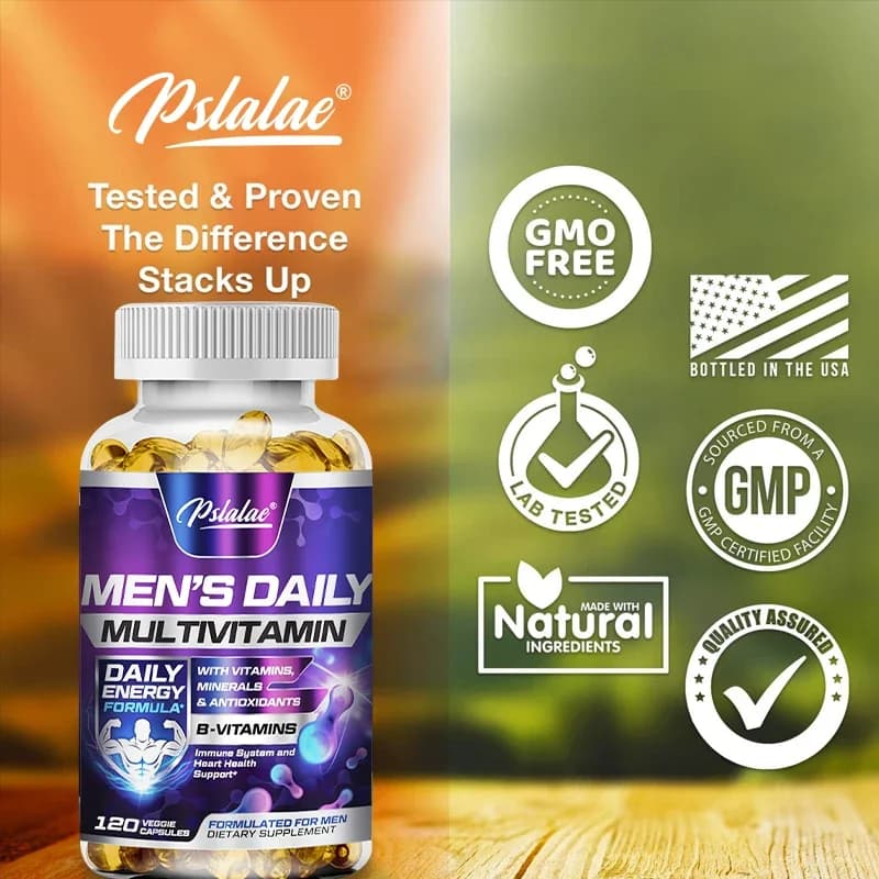 bottles of men's multivitamin supplement — image 4