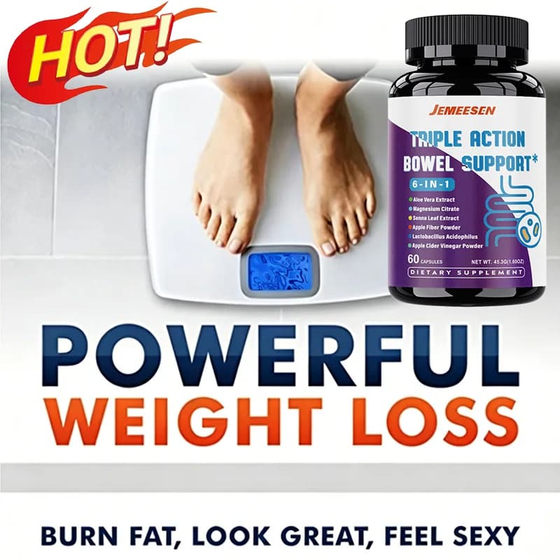 Digestive Support Supplement with Psyllium & Magnesium