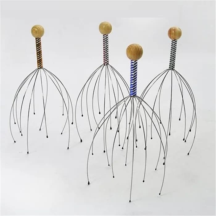 Octopus-shaped scalp and body massage device — image 7