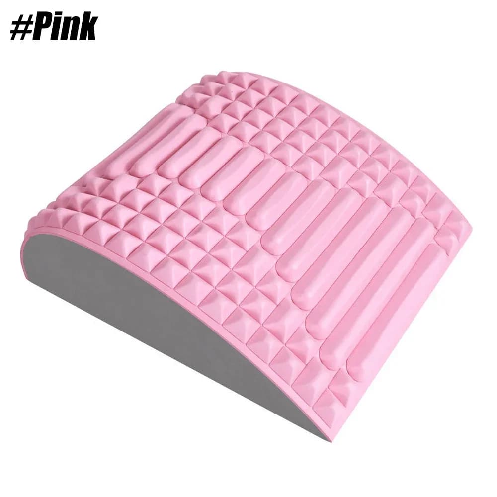 Back stretcher pillow supporting neck, waist and lumbar — image 7