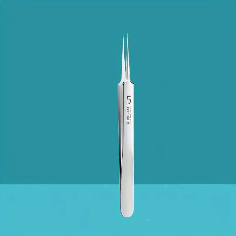 Stainless steel acne removal tool set with multiple extractor heads — image 6