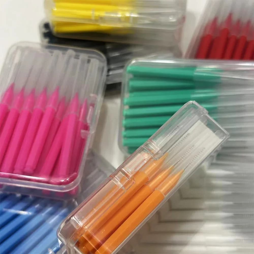 Box of 30 soft micro‑brush interdental brushes — image 5