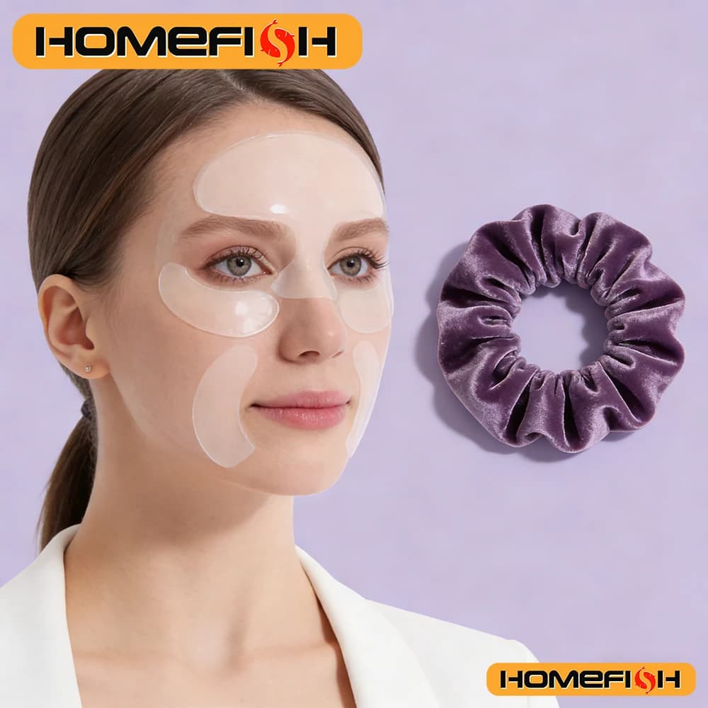 Reusable silicone anti-wrinkle patches for face — image 3