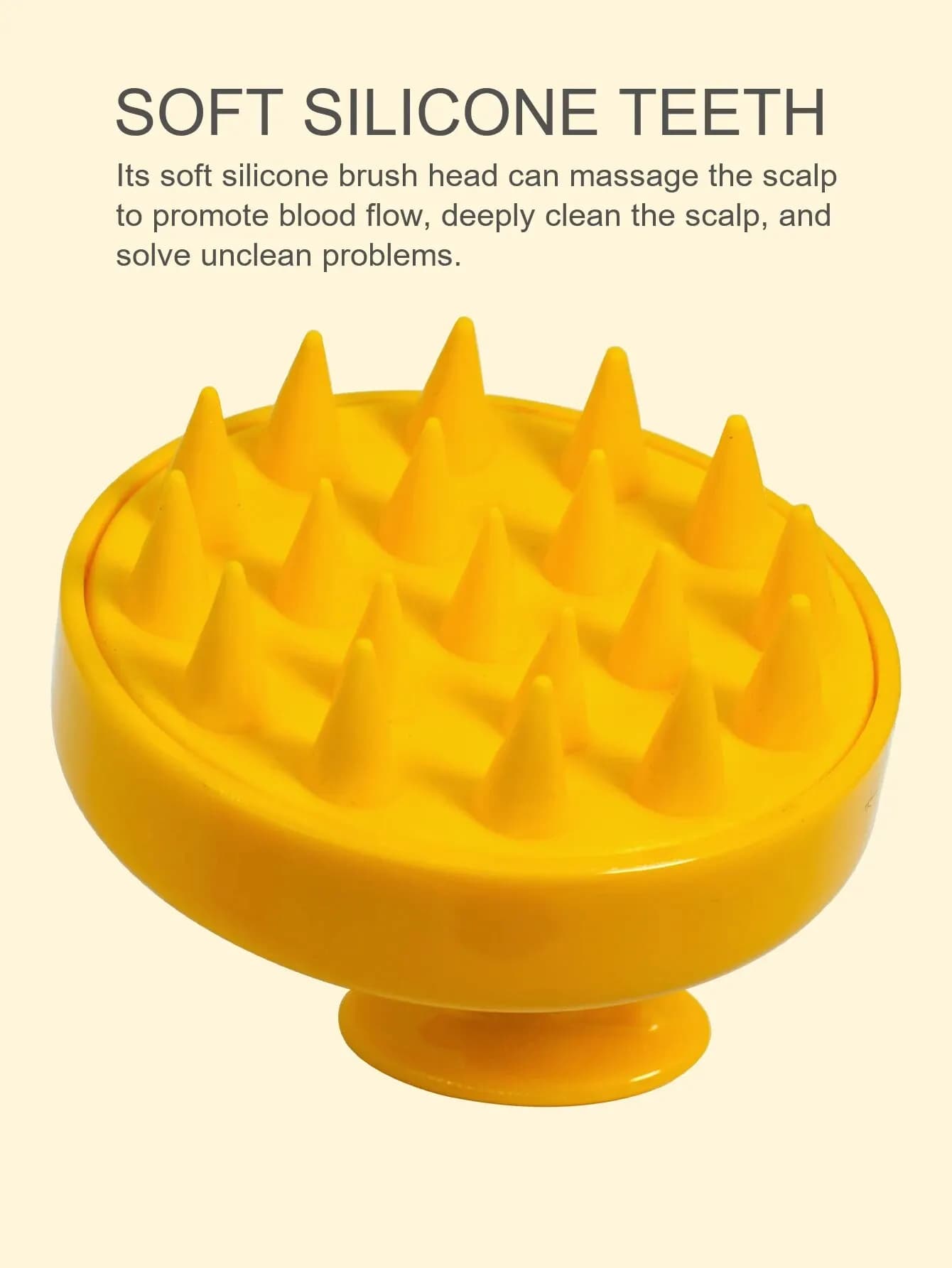 silicone scalp massage brush — image 7