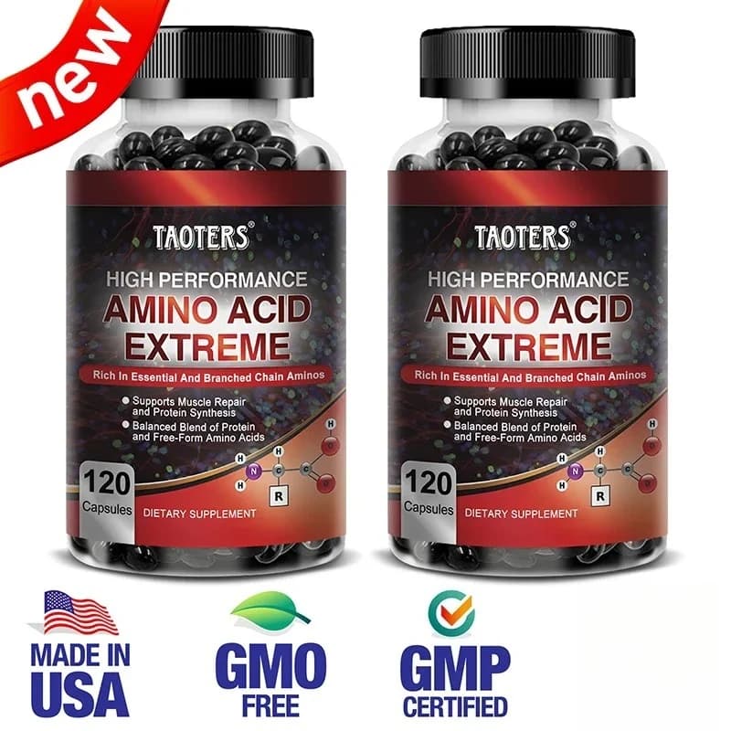 amino acid capsules bottle — image 8