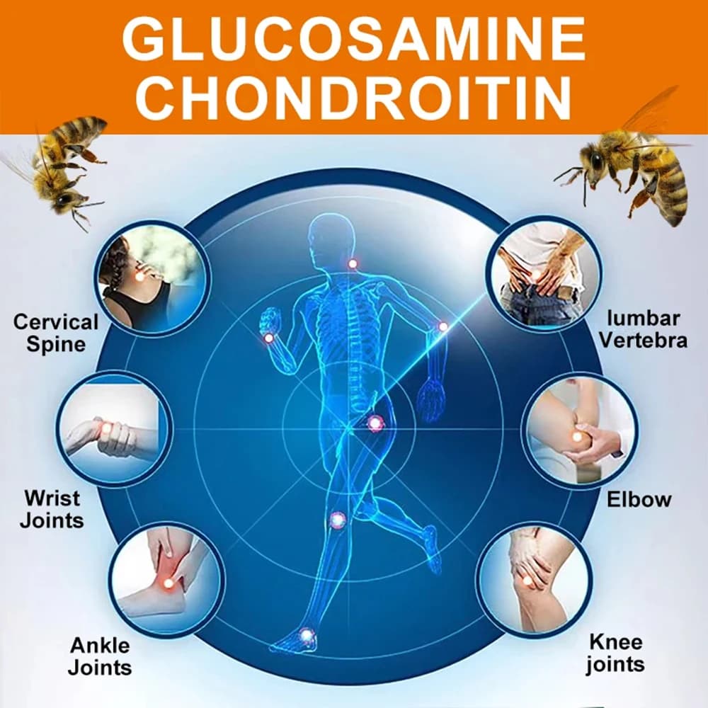 bottles of glucosamine chondroitin MSM turmeric capsules — image 3