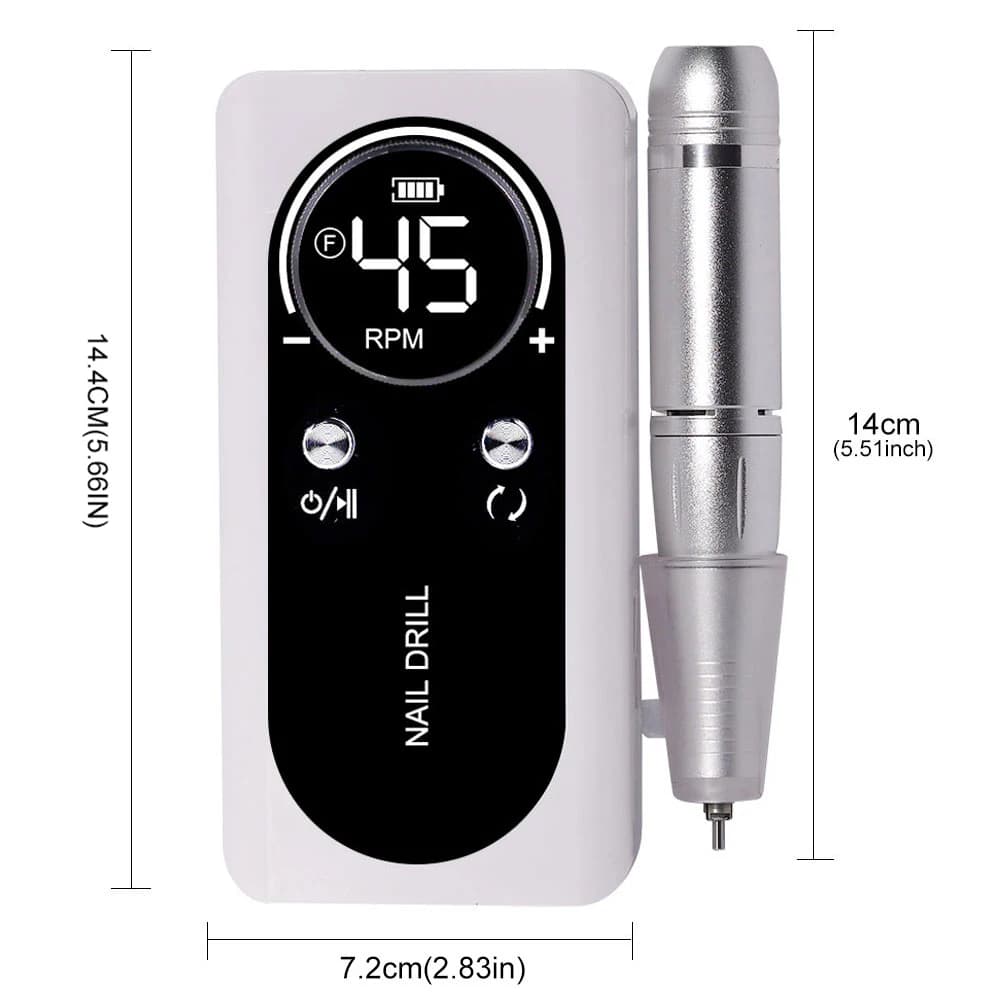 Rechargeable electric nail file with high‑speed motor — image 6