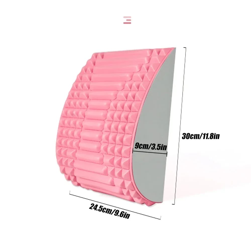 Back stretcher pillow supporting neck, waist and lumbar — image 6