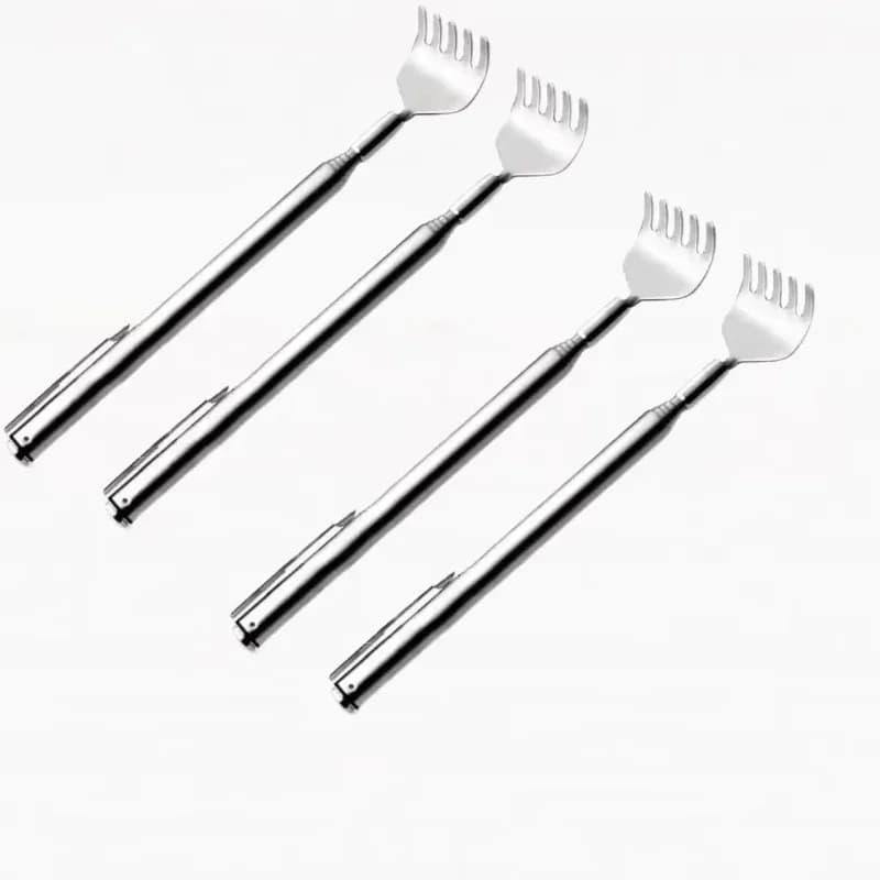 extendable stainless steel telescopic back scratcher — image 7