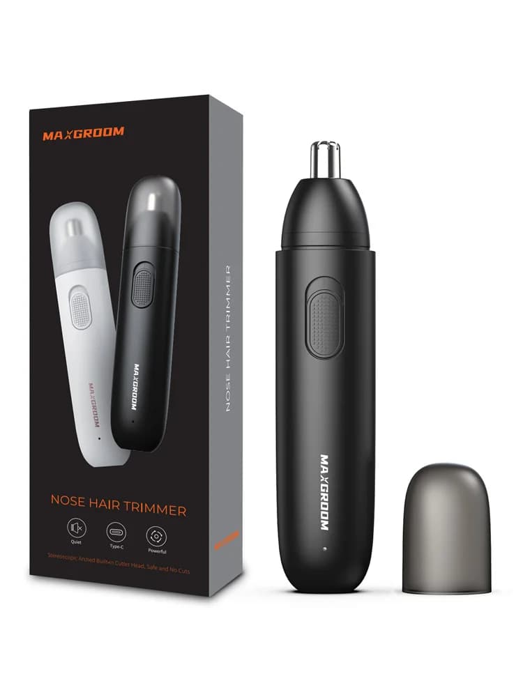 Rechargeable 360° rotating nose hair trimmer — image 8