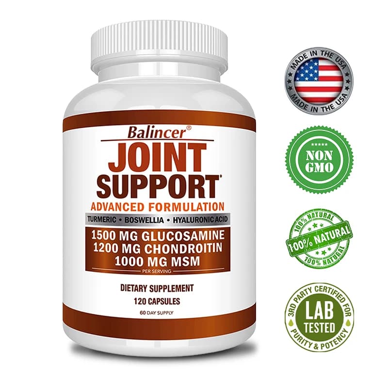 bottles of glucosamine chondroitin turmeric capsules — image 1