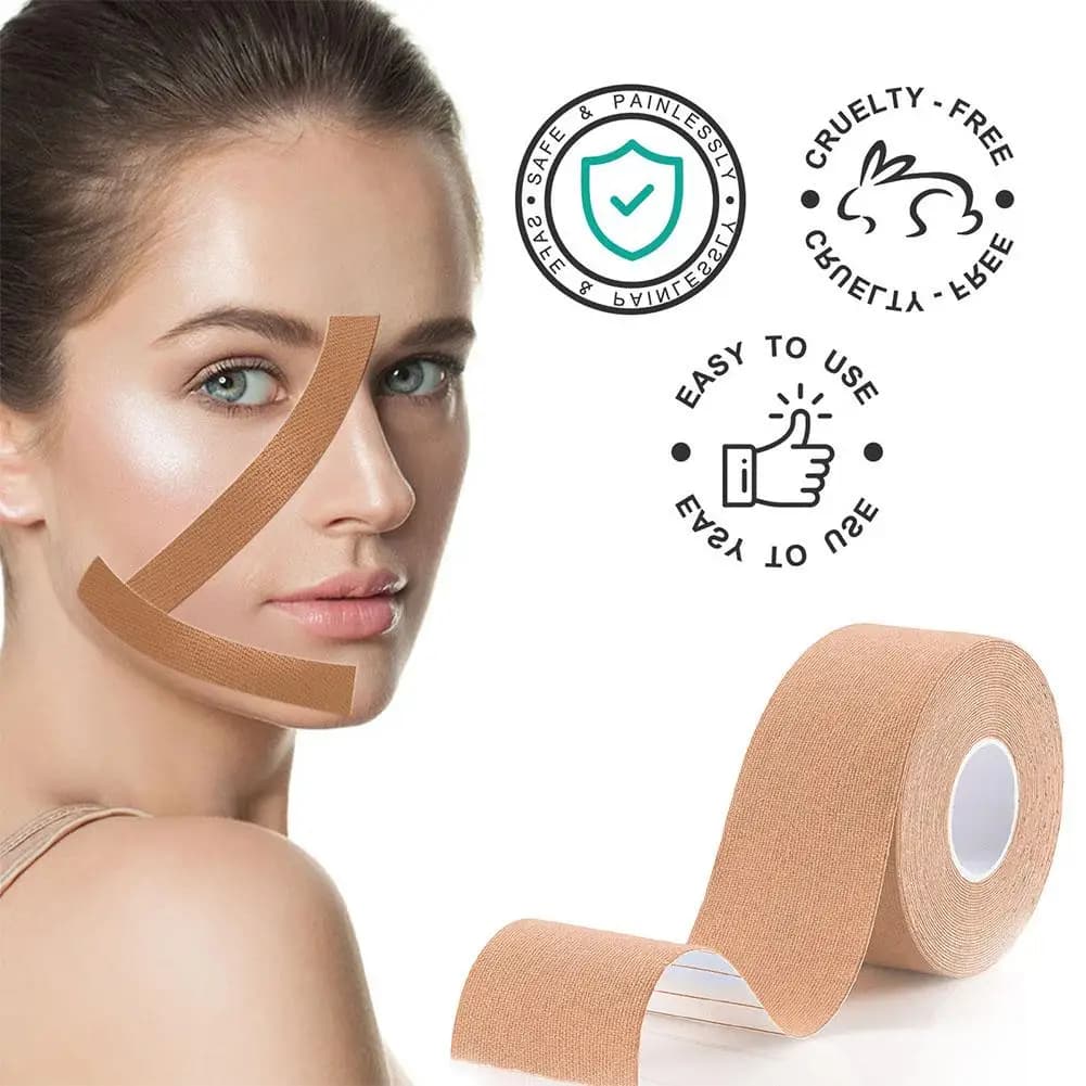 kinesiology lifting tape roll for face and neck — image 3
