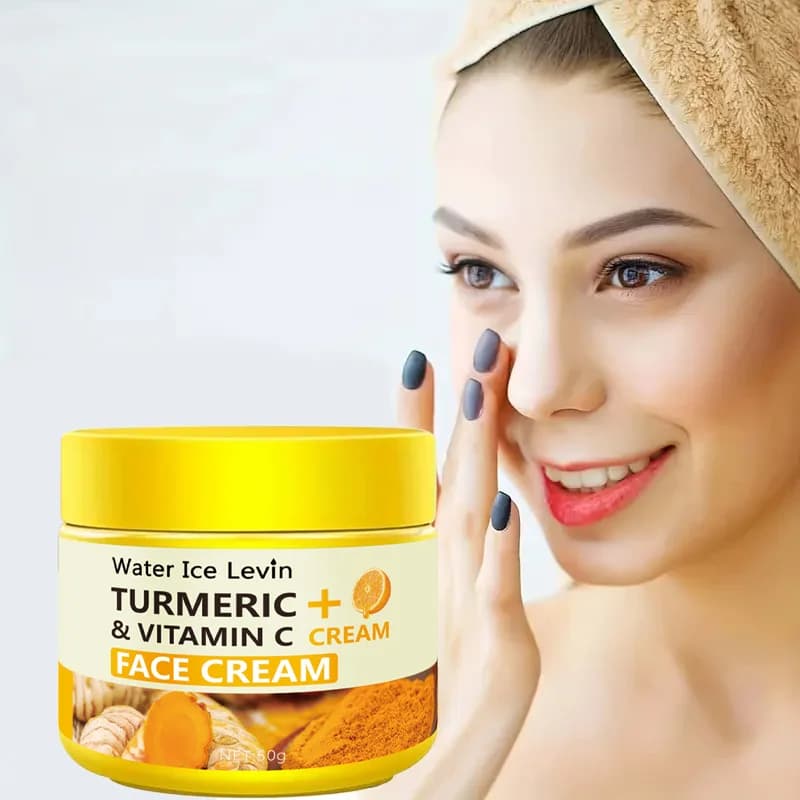 turmeric vitamin c anti-aging moisturizer cream tube — image 5