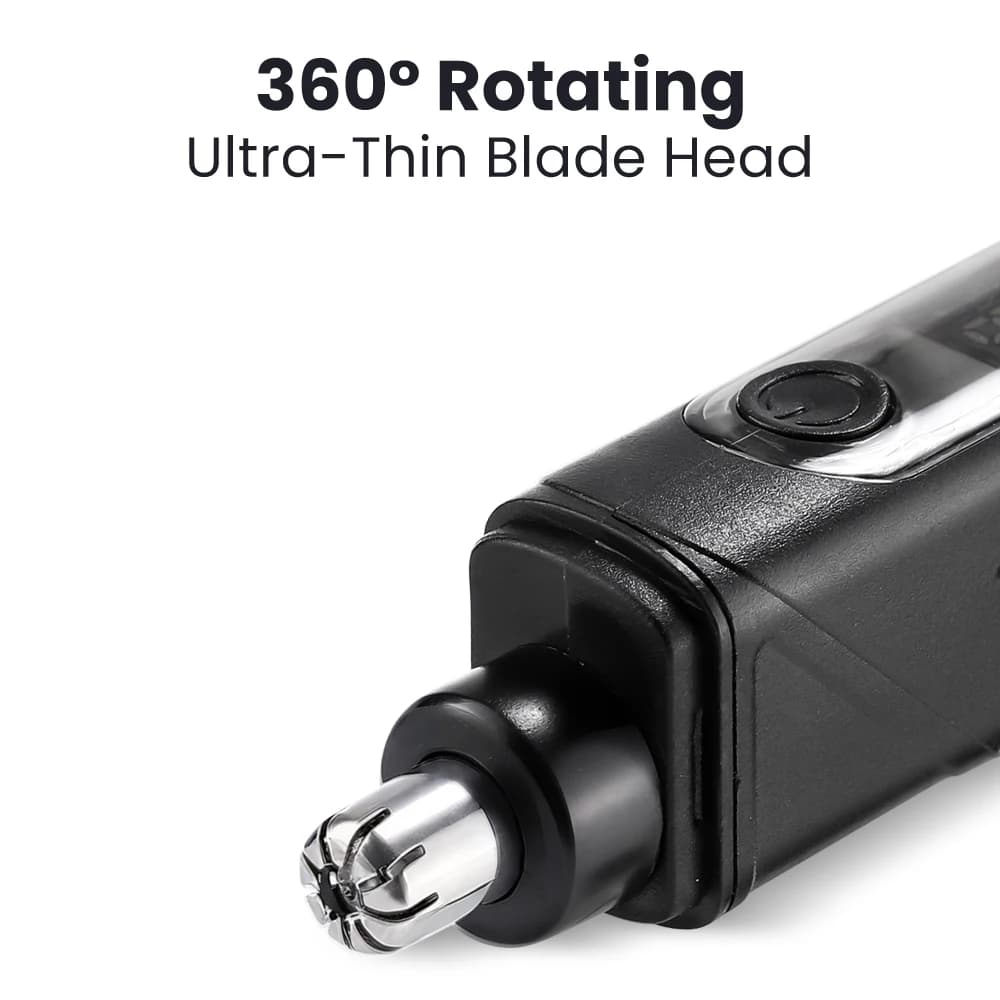 Rechargeable electric nose hair trimmer — image 3