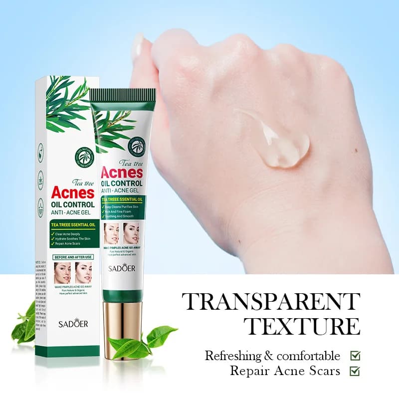 tube of tea tree acne removing cream — image 4