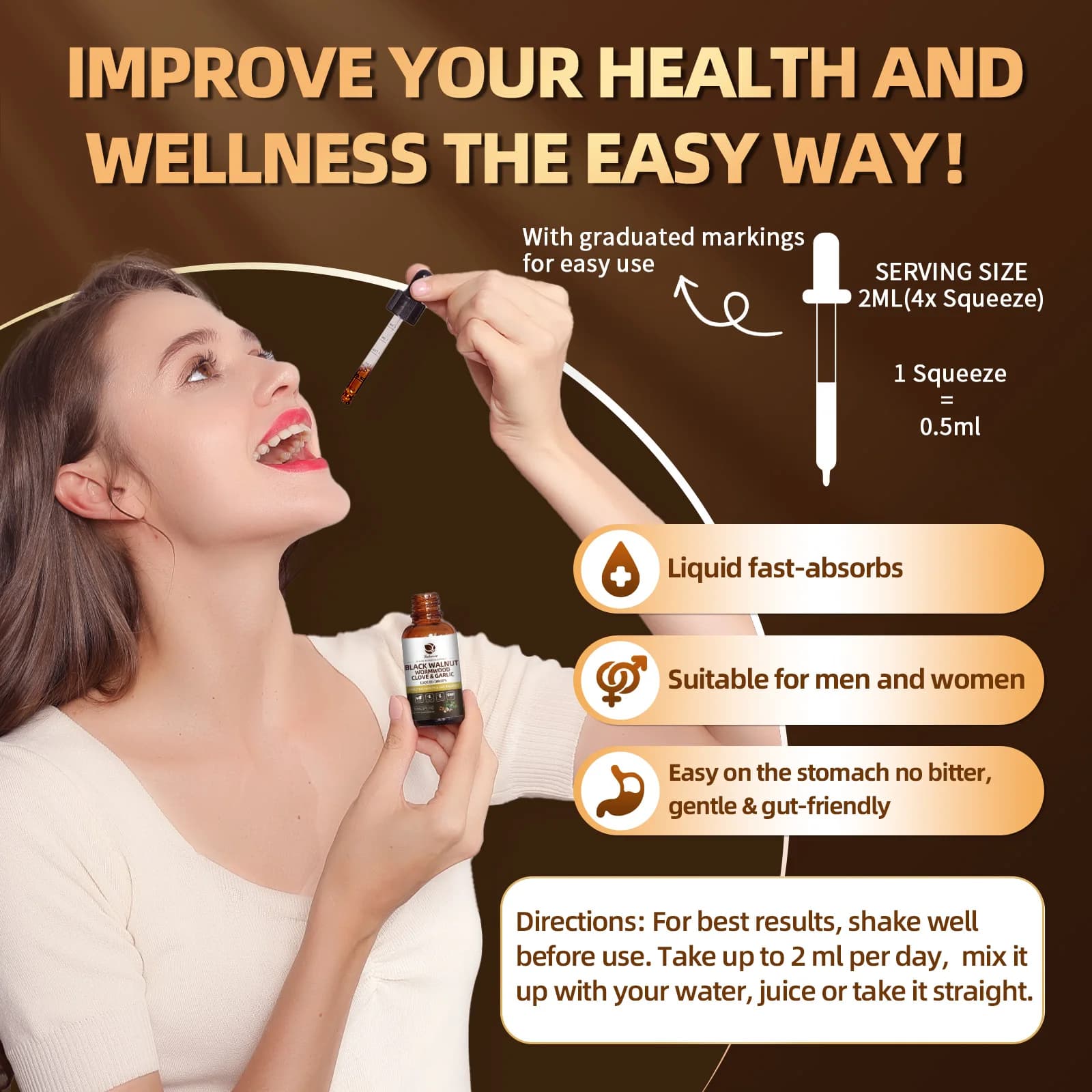 black walnut wormwood digestive cleanse drops — image 6