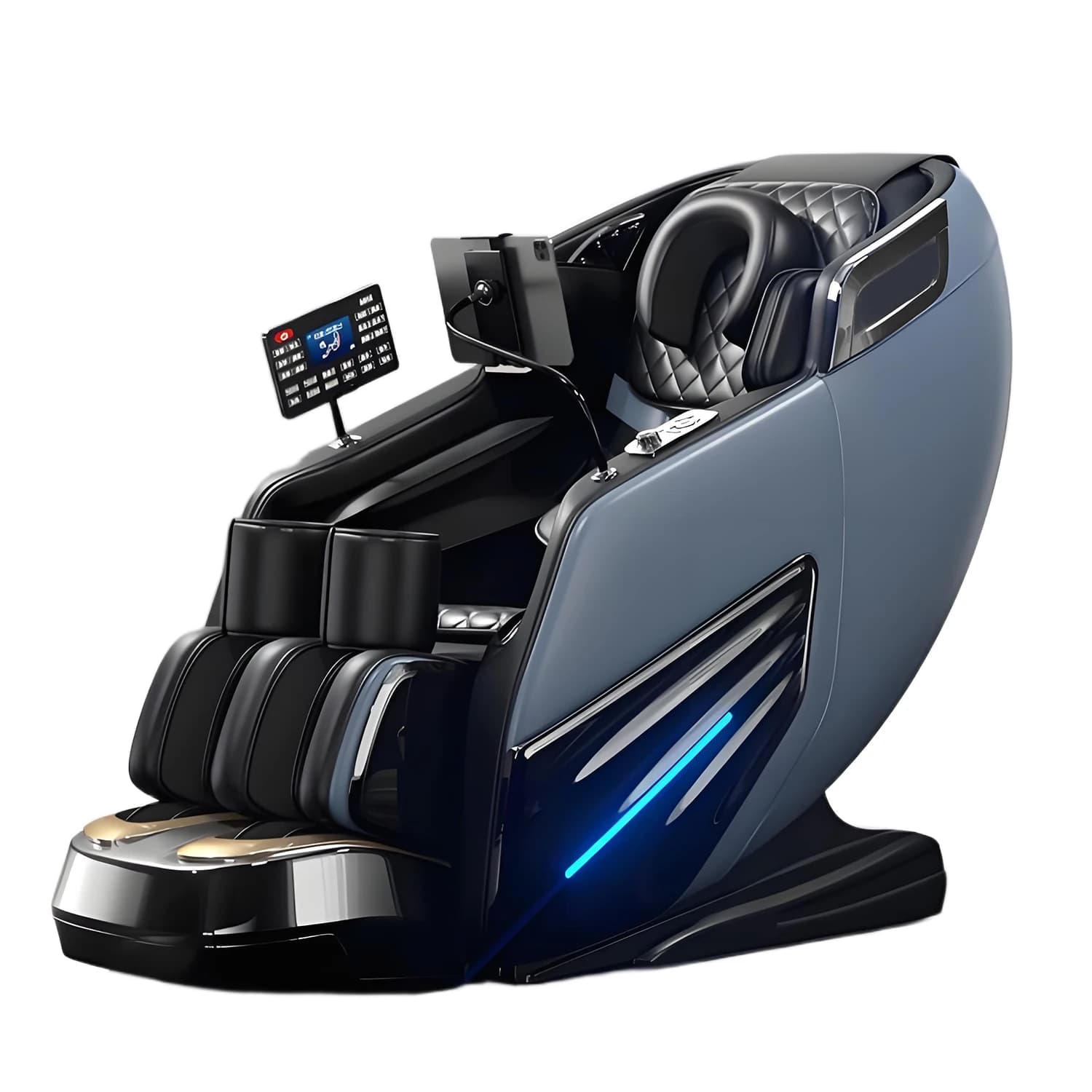Upgrade 6D Jade Roller Massage Chair with AI Voice Control,