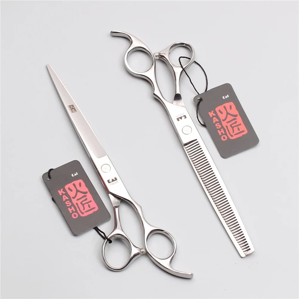 Japanese stainless steel hair scissors — image 5