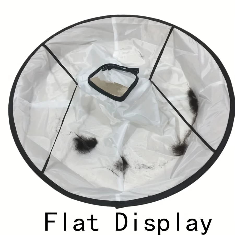 non‑stick hairdressing cloak with adjustable neck wrap — image 6