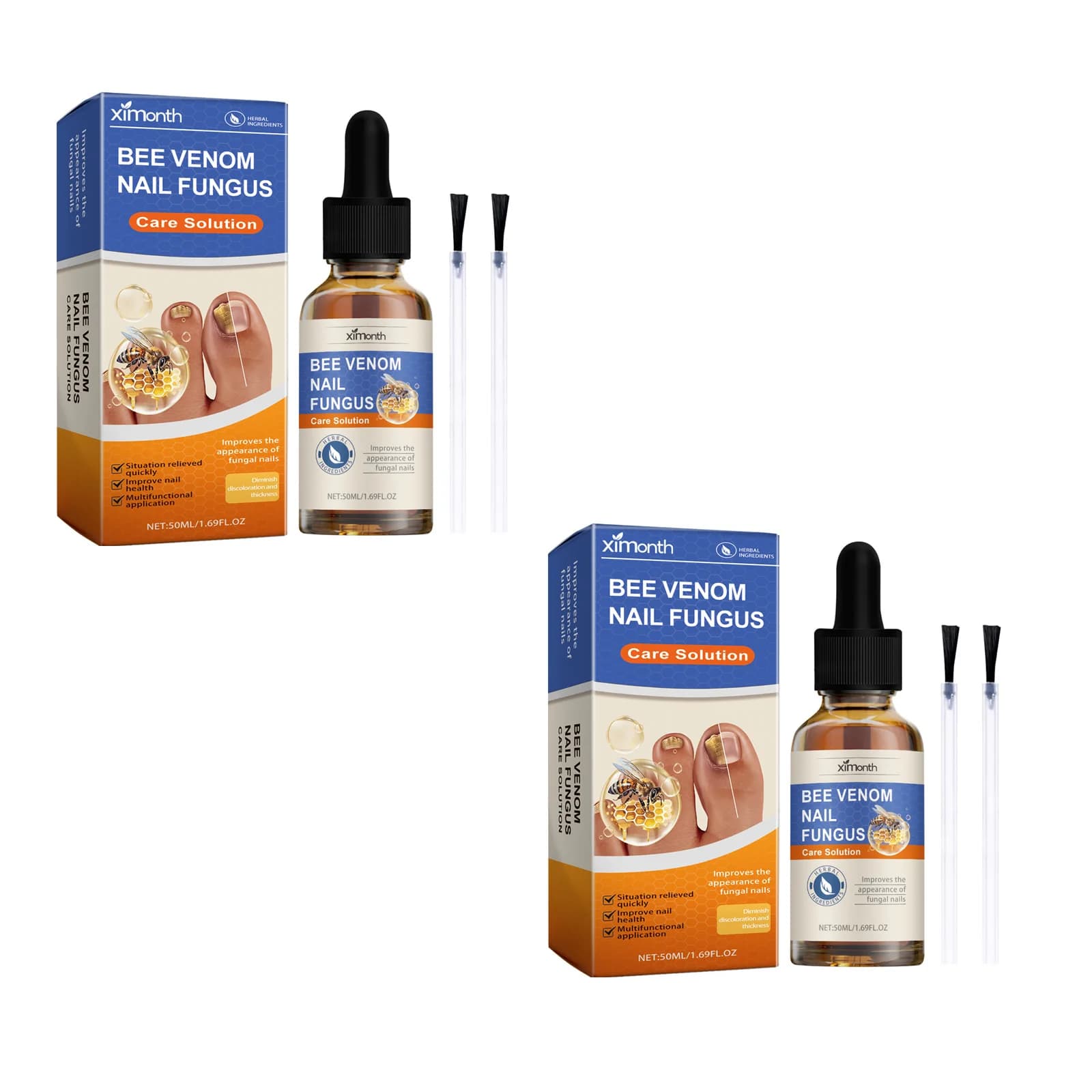 bottle of nail fungus care solution — image 7
