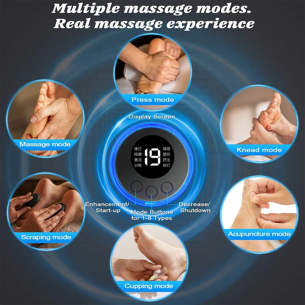 foldable EMS foot massager mat — image 2