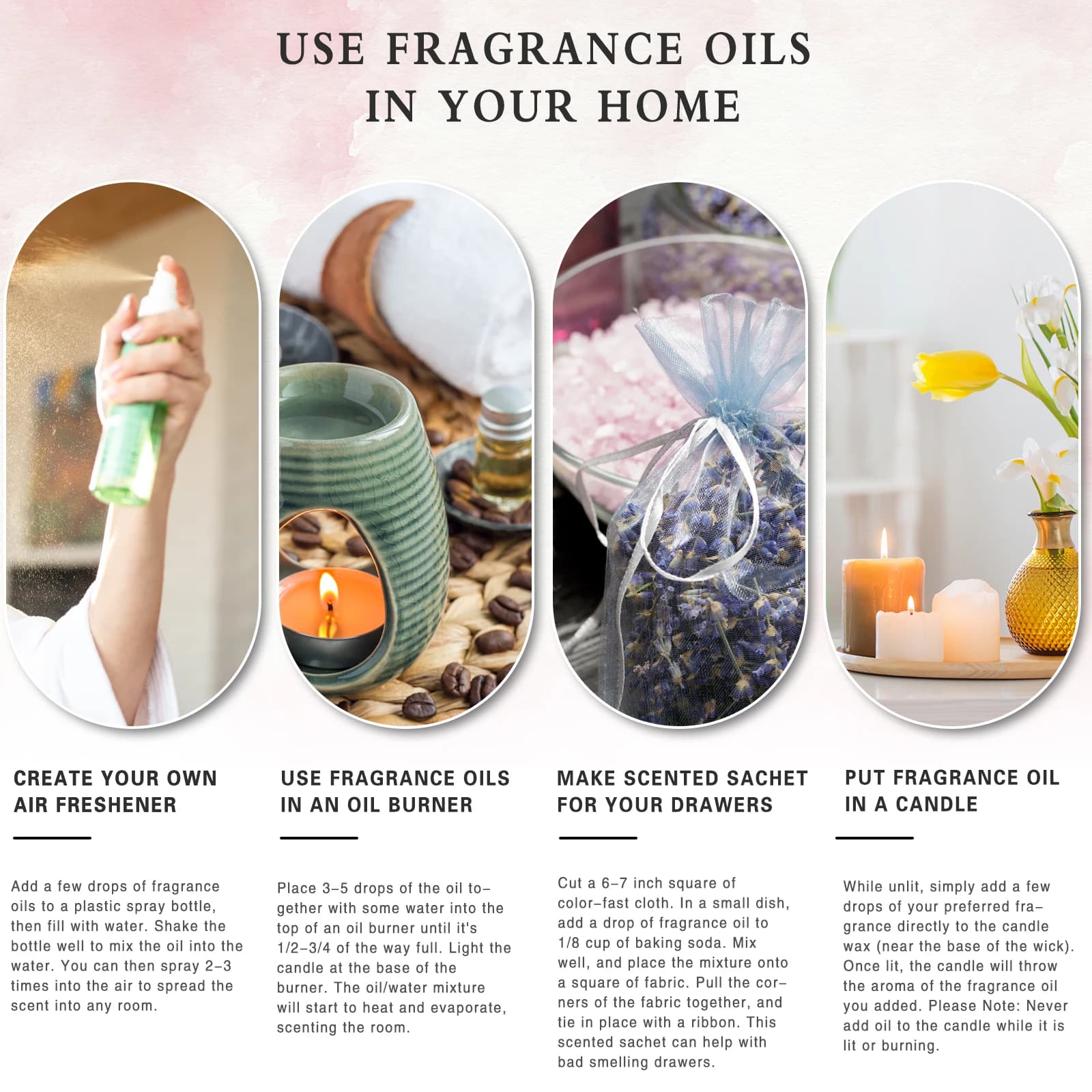 bottle of eucalyptus and lavender essential oil — image 6