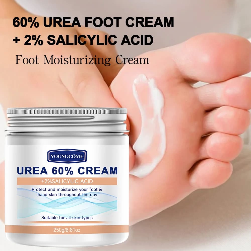 Urea and salicylic acid moisturizing foot cream — image 3
