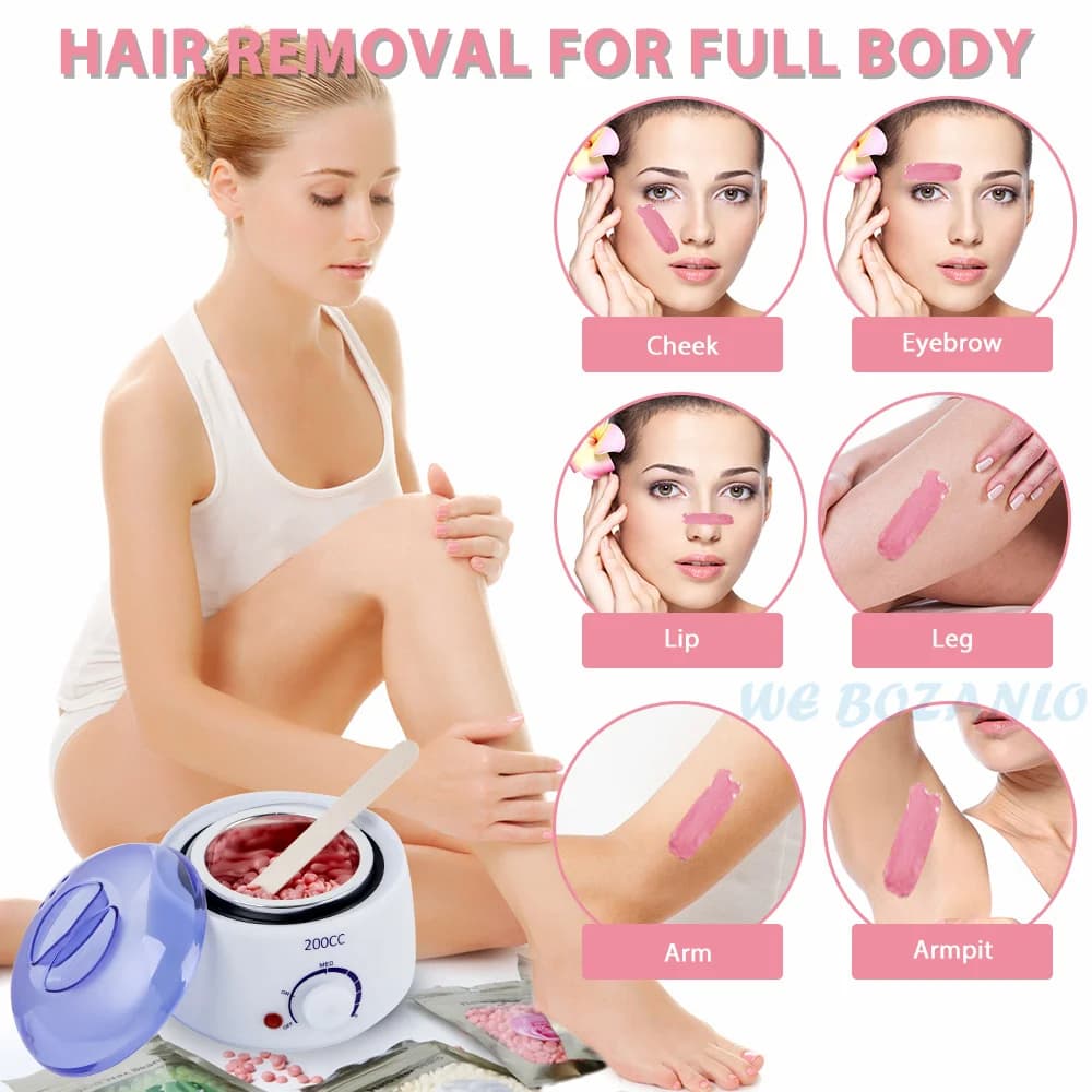 200cc wax heater for hair removal — image 2
