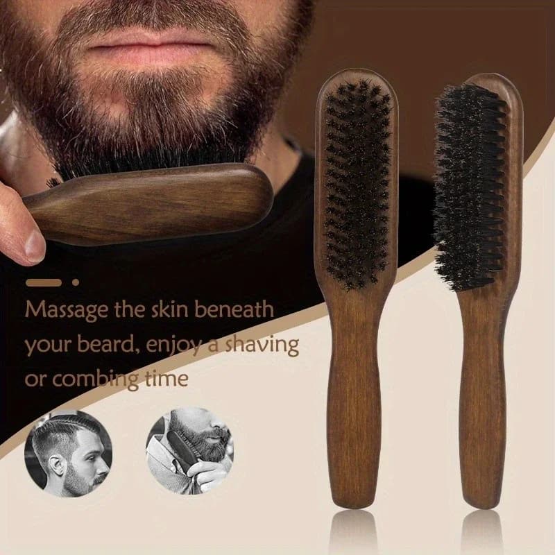 fragrance-free boar bristle hair brush — image 3
