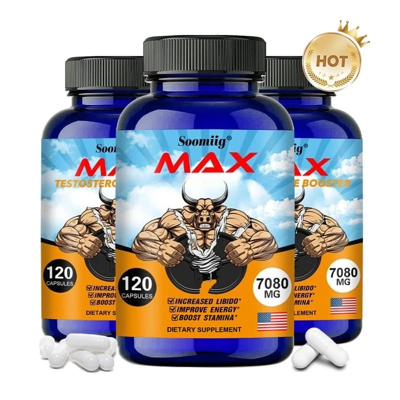 Men's health supplement capsules — image 1