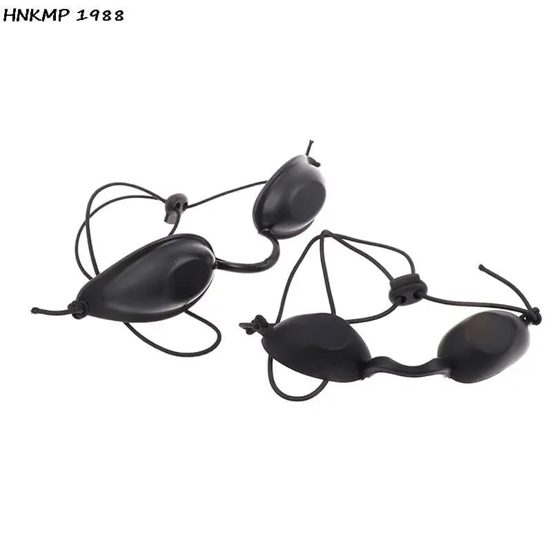 soft red and blue light blocking eye patch goggles — image 4
