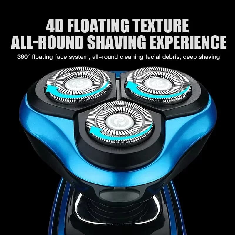 waterproof 3-in-1 USB rechargeable electric shaver — image 4