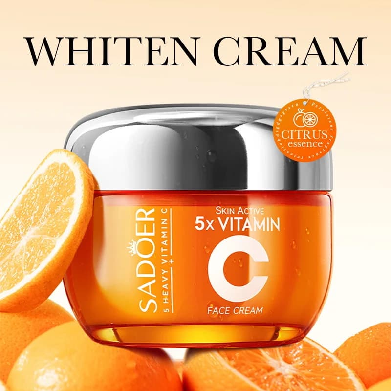 Vitamin C face cream tube — image 2