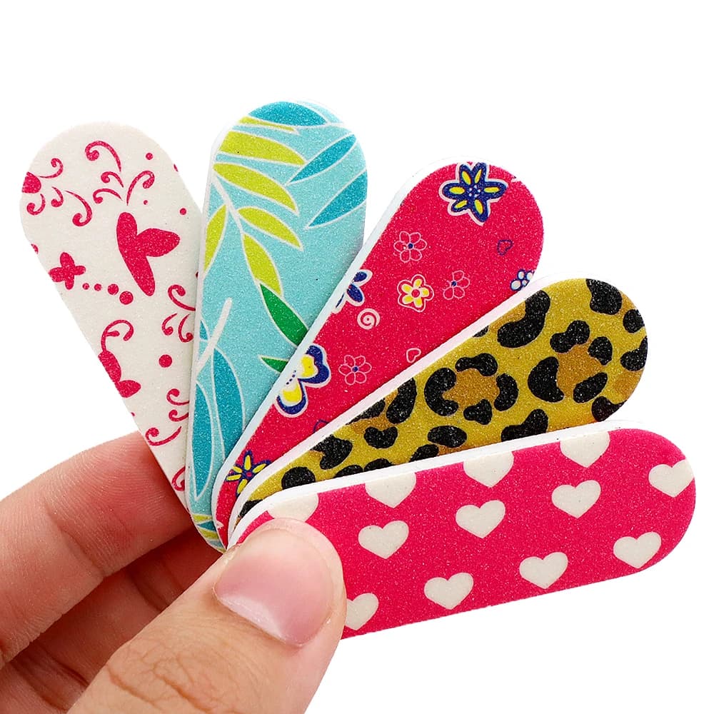 Pack of 50 double‑sided mini nail files — image 3