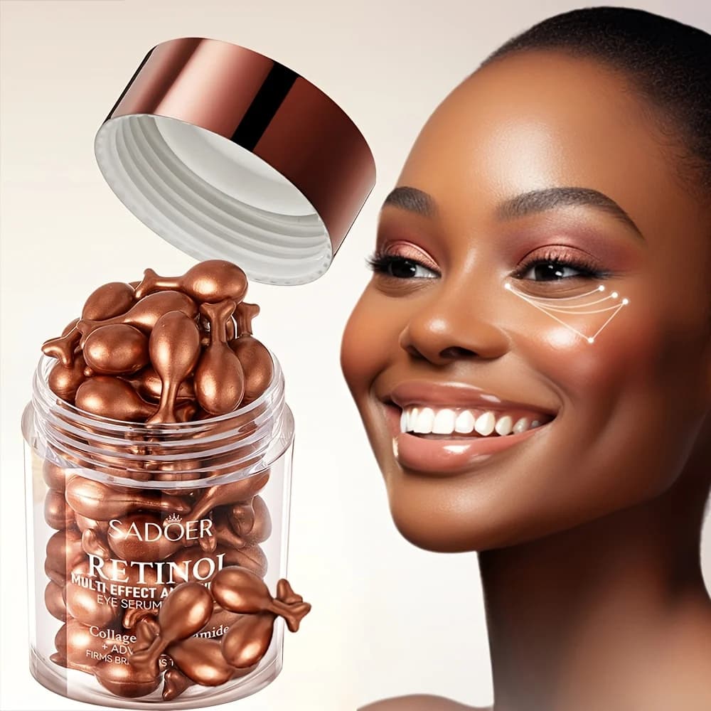 Retinol firming capsule serum bottle — image 2