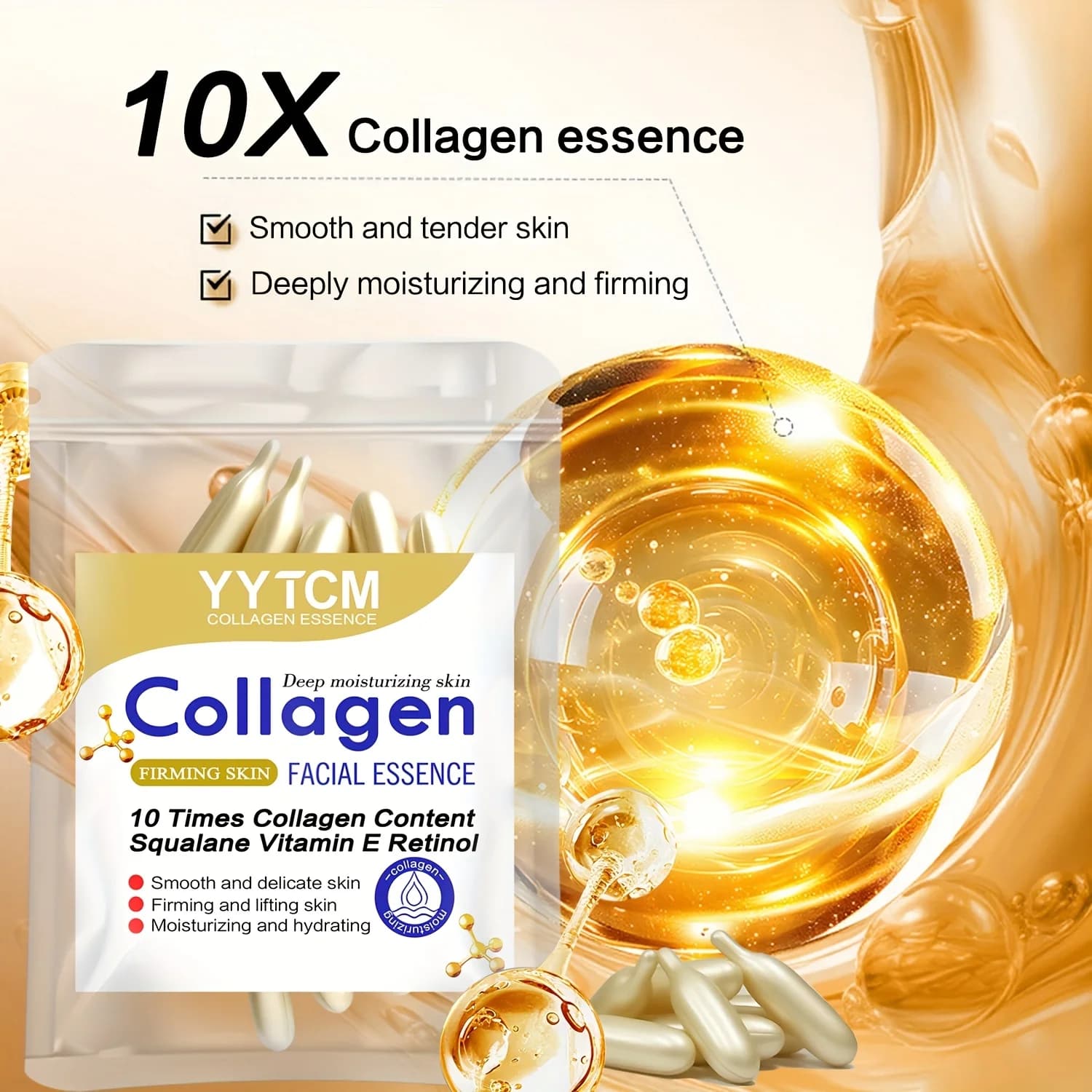 collagen firming capsule essence bottle with capsules — image 6