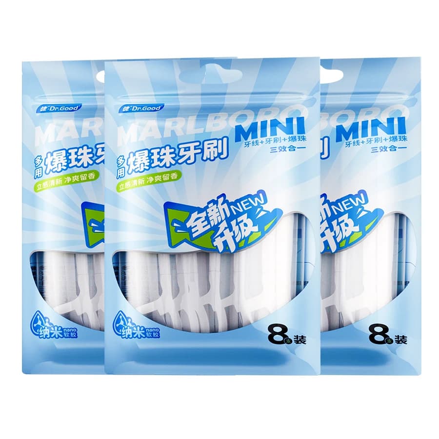mini disposable travel toothbrush — image 7