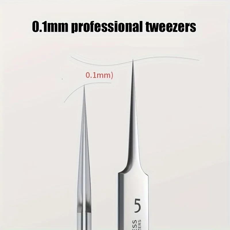 extra fine #5 acne and blackhead removal tweezers — image 6