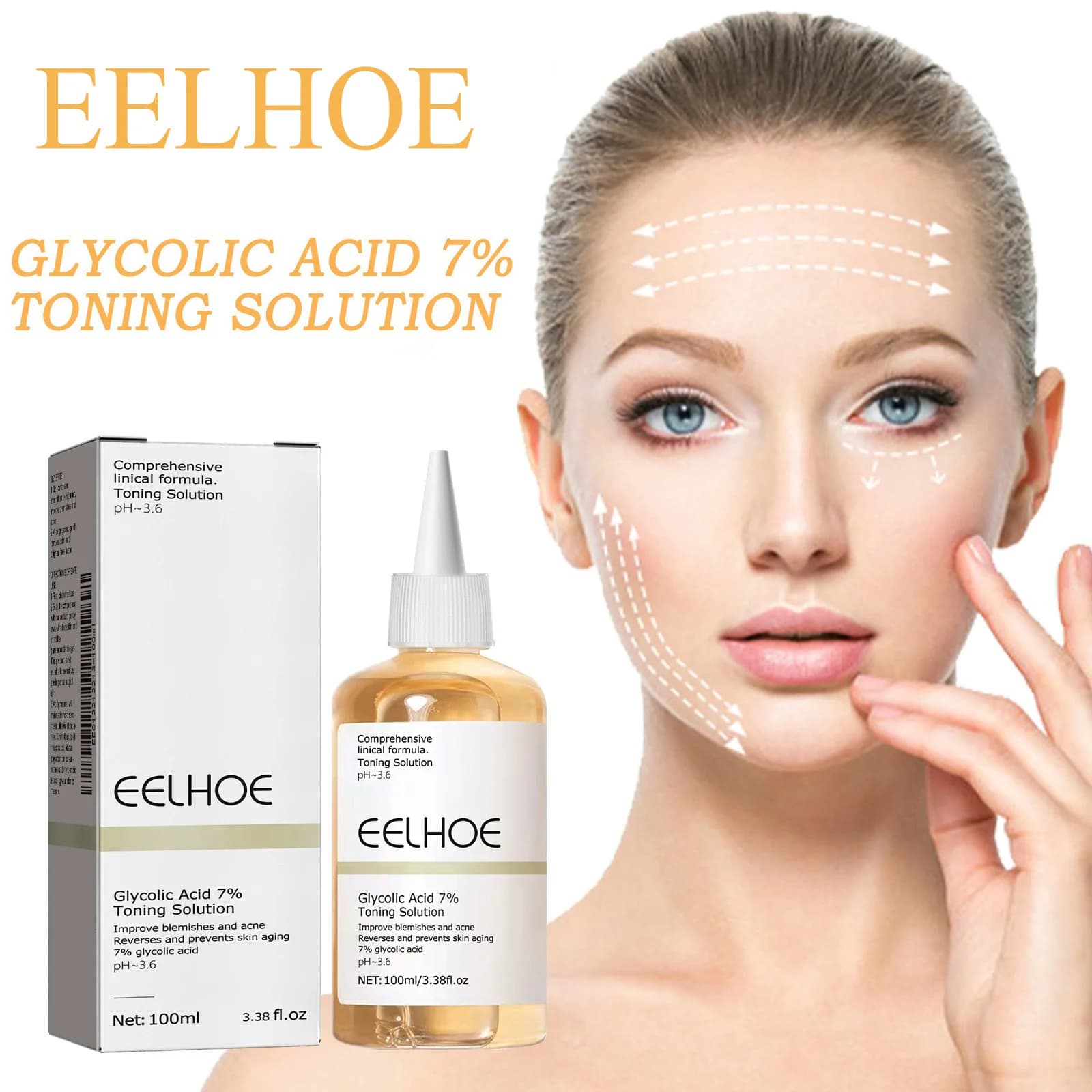 bottle of 7% glycolic acid toning solution — image 2