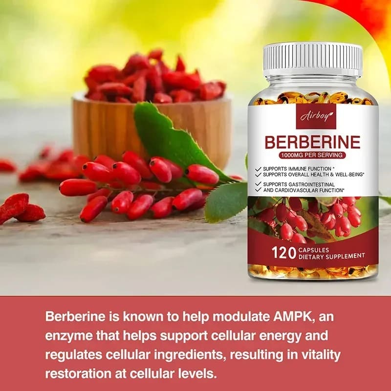 berberine capsules bottle — image 3