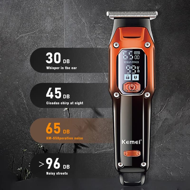 Kemei professional electric beard and hair trimmer — image 6