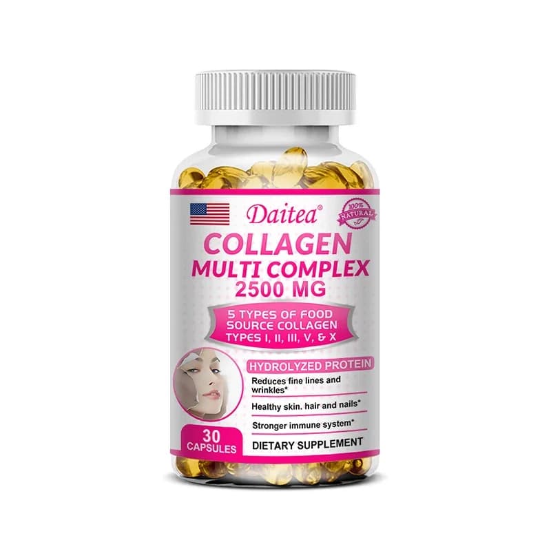 hydrolyzed collagen supplement powder bottle — image 7