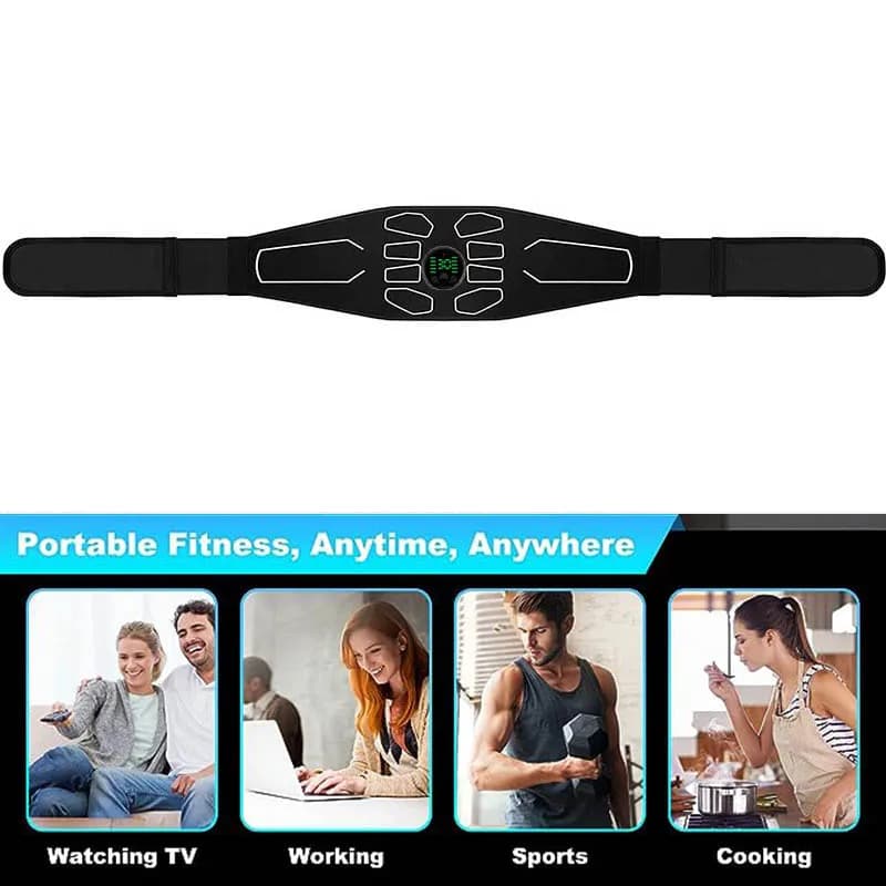 120 cm abdominal massage belt — image 4