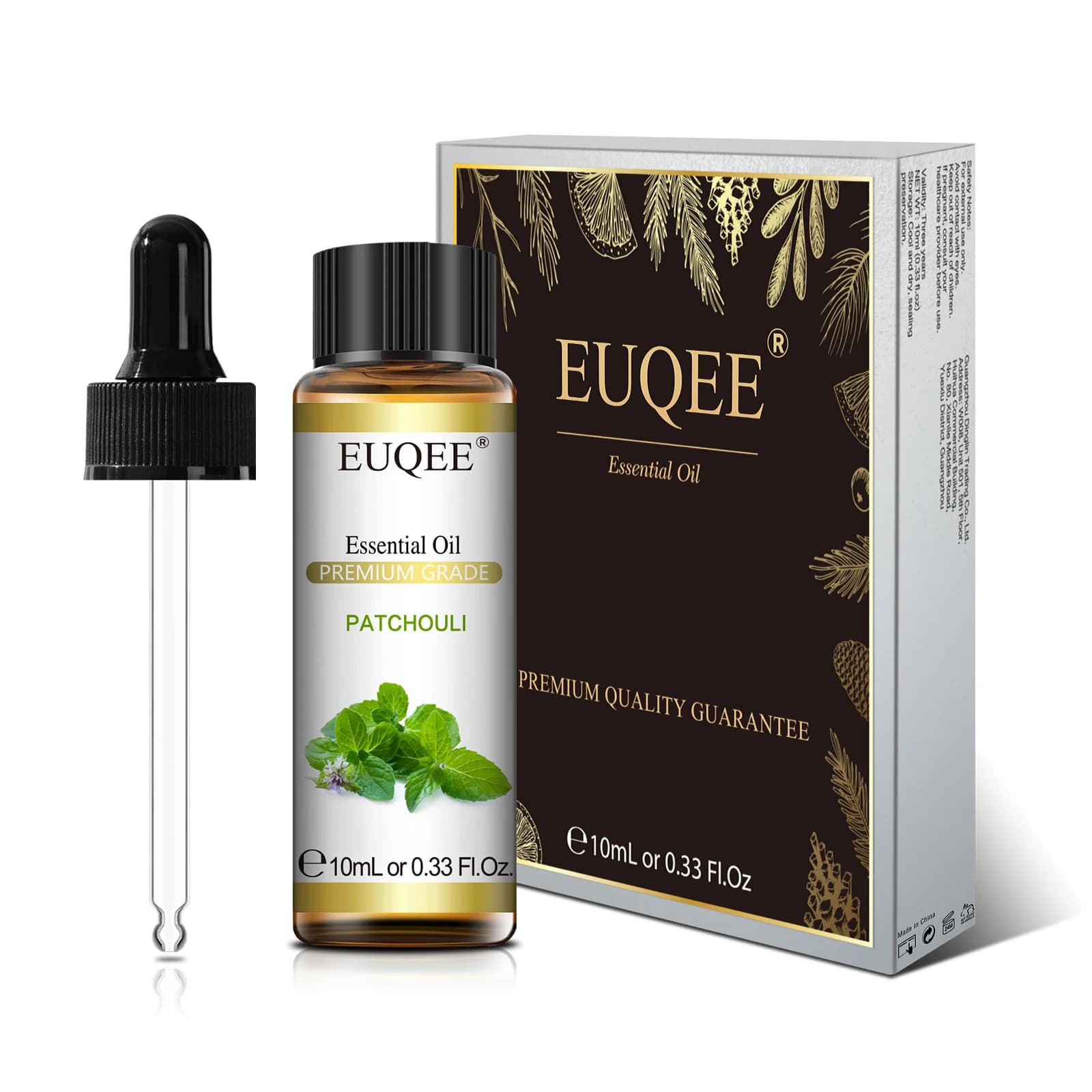 10 ml bottle of natural plant essential oil with dropper — image 8