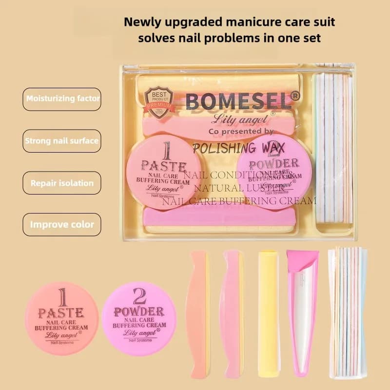 Powder Nail Strengthening Manicure Set – Travel Kit