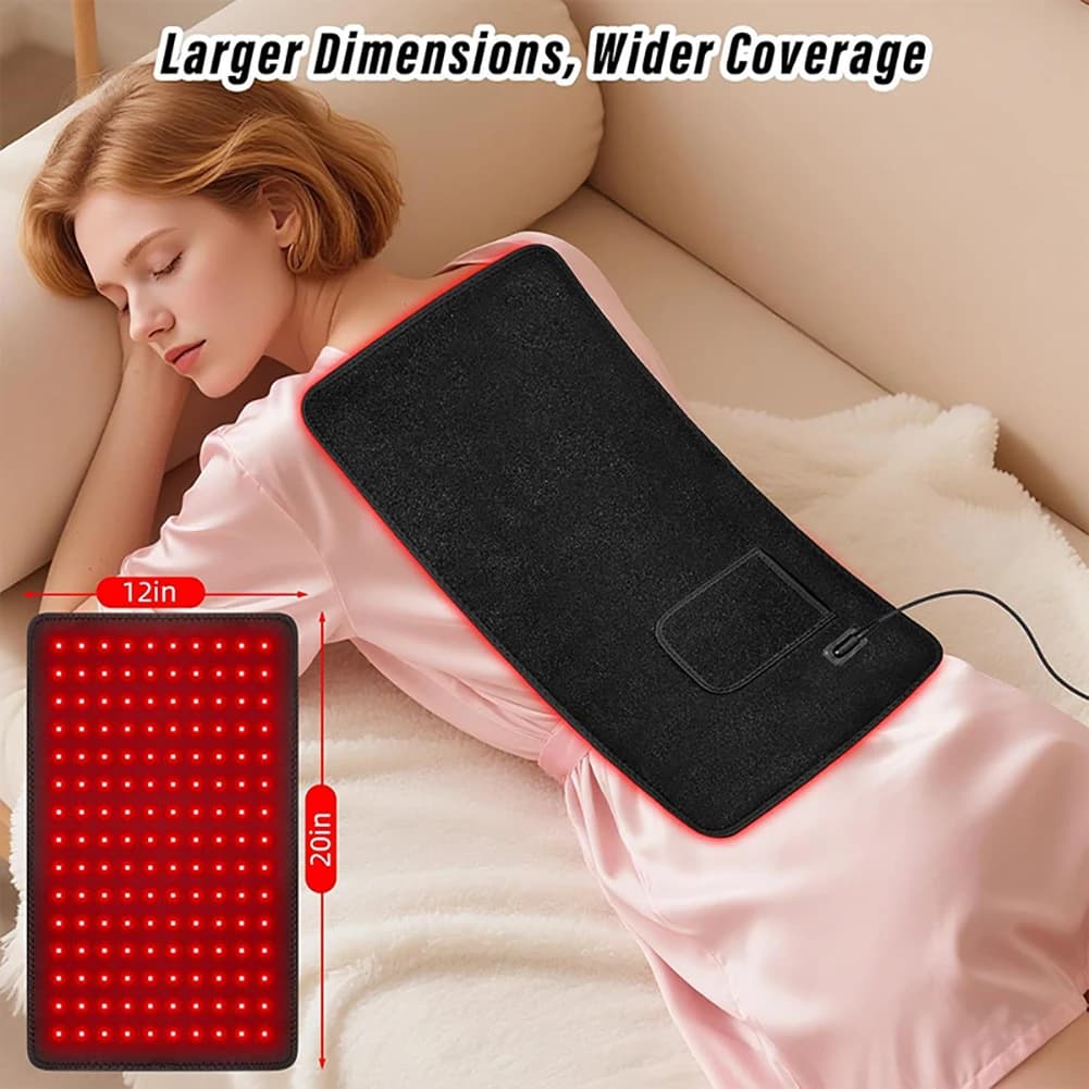 Red light therapy waist belt with dual wavelength LEDs — image 5