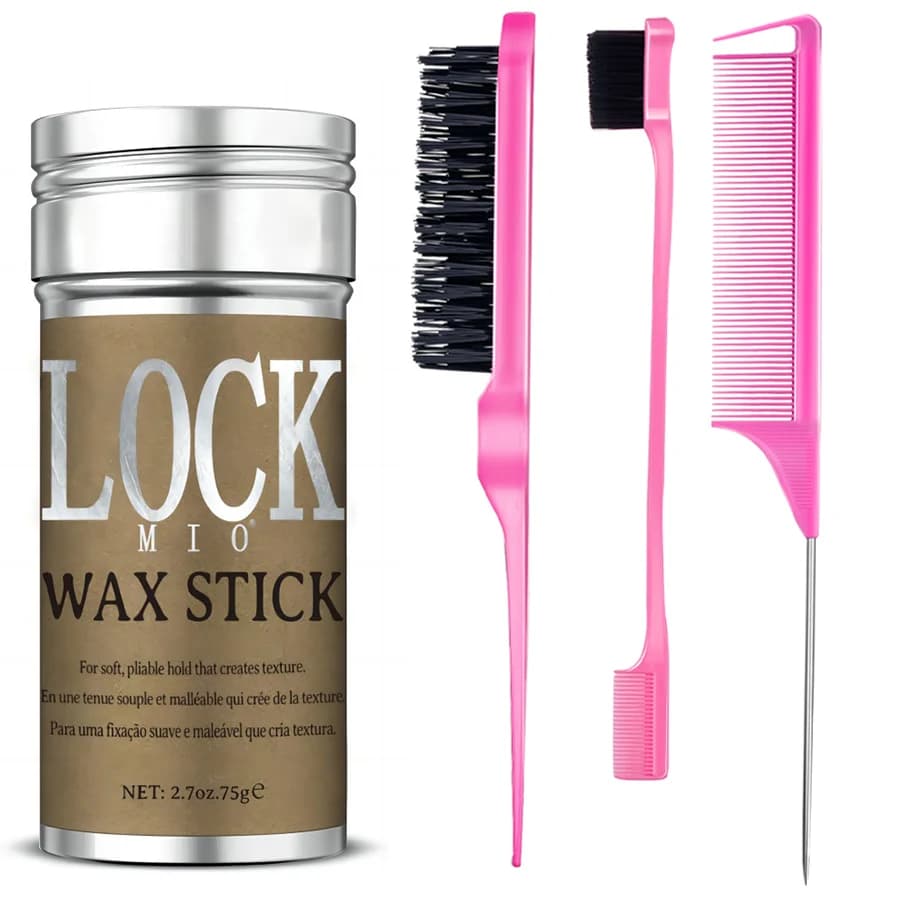 wax stick with natural coconut oil for hair edge control — image 8