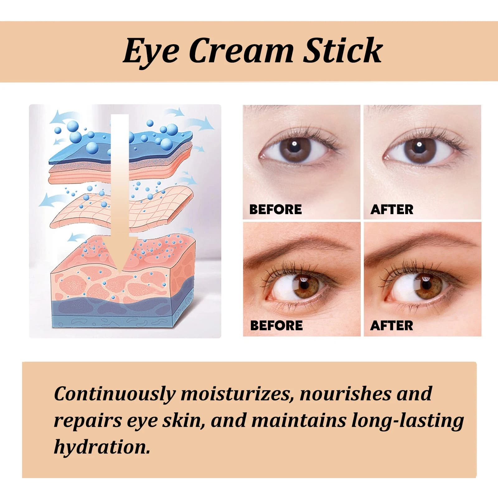 snail collagen eye cream stick — image 5
